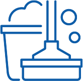 入居前・退去後建築クリーニングのアイコン